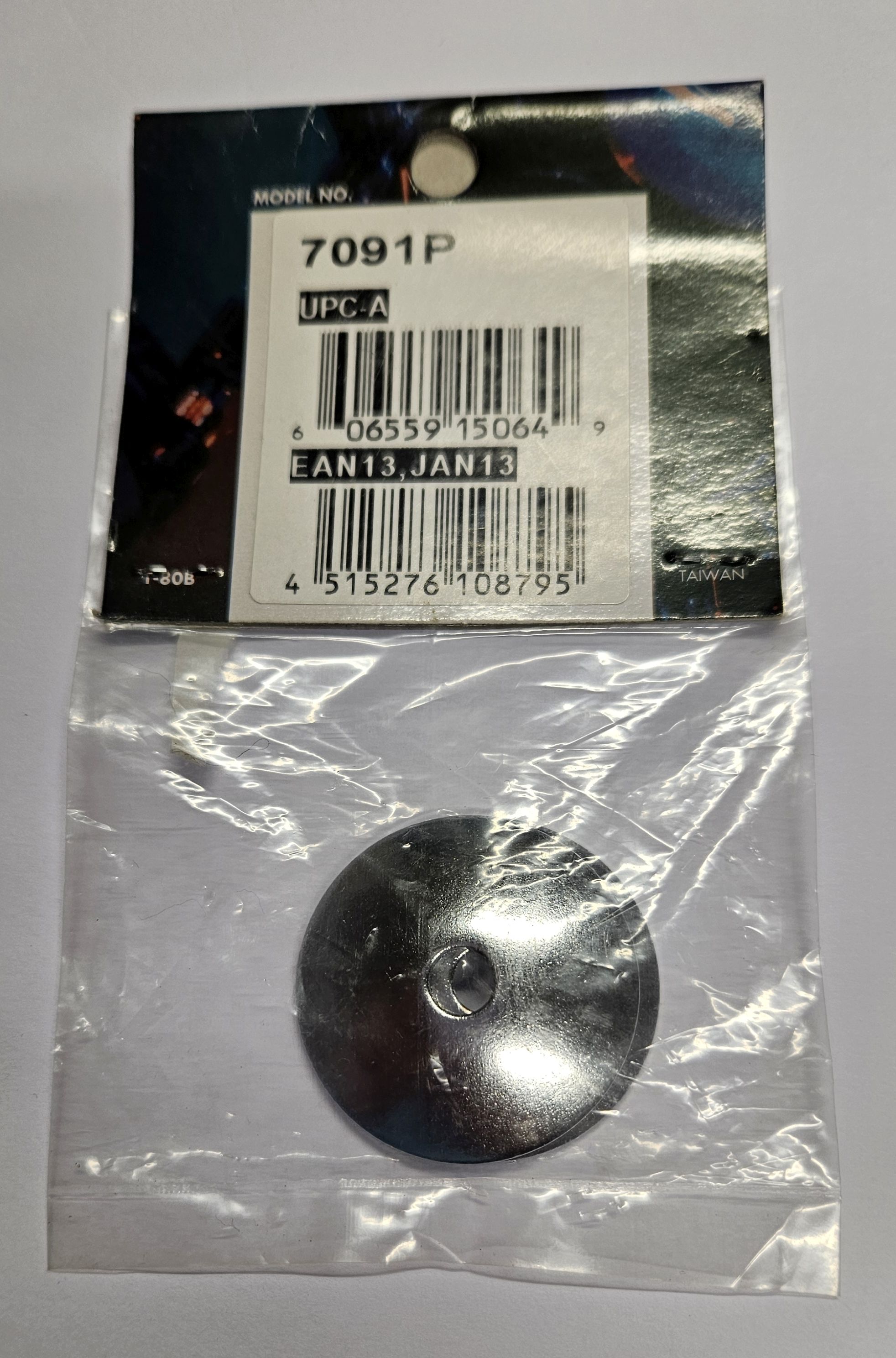 TAMA 7091P Unterlegscheibe für Becken, Stahl, 2 Stück