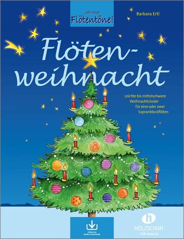 Ertl: Flötenweihnacht für 1-2 Sopranblockflöten - VHR 3646-DL