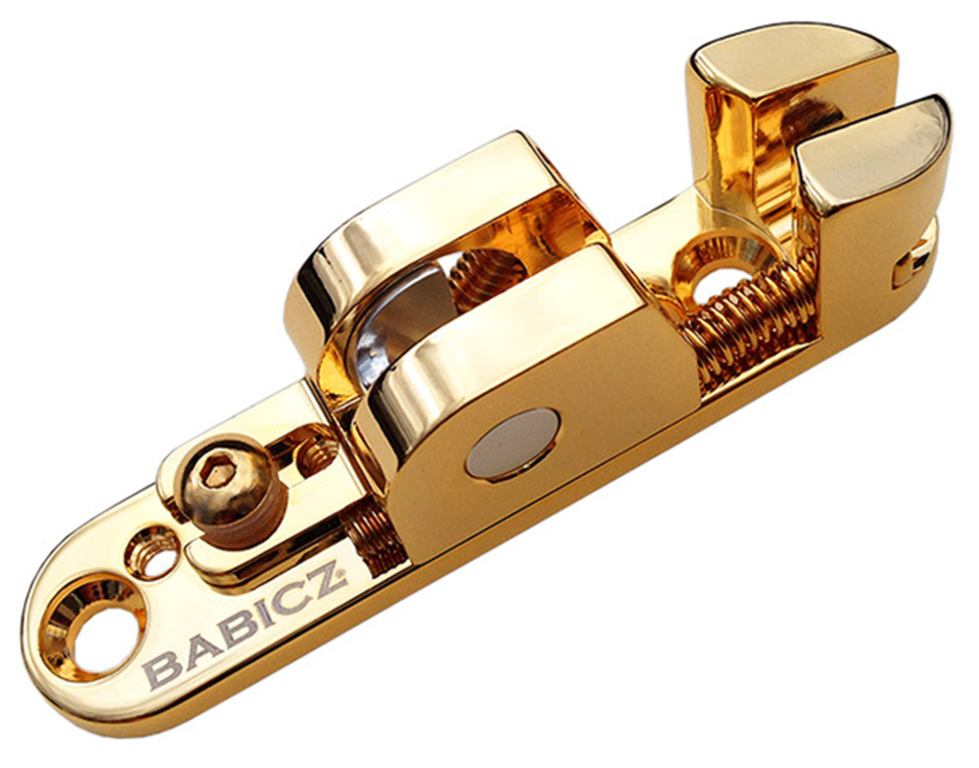 Babicz FCH-1 Solorail - individual Bass Saddle / Bridge - Gold
