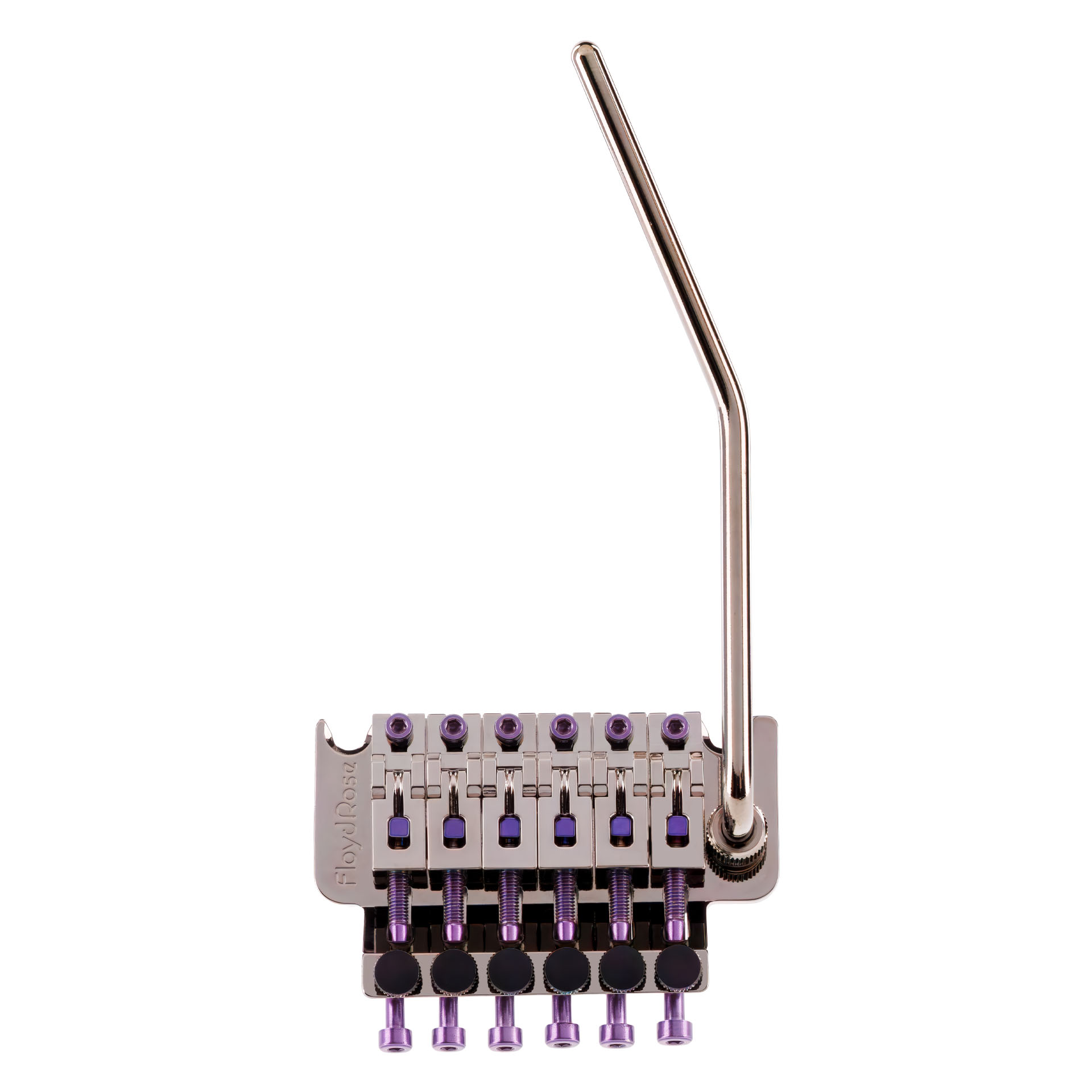 Floyd Rose FRT500-PL - Original Tremolo System - Black Nickel with Purple Hardware