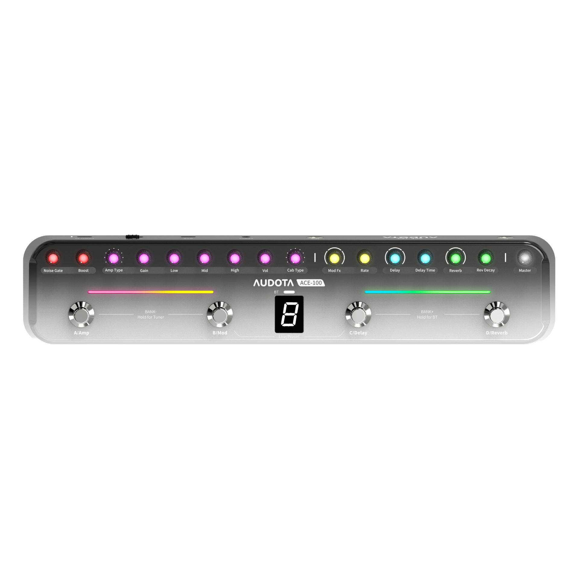 Audota ACE-100 Intelligent combined effects pedal