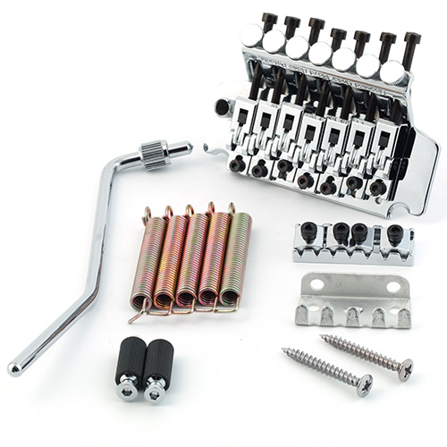 Framus Parts - Framus Licensed Floyd Rose Tremolo System, 7-String - Chrome