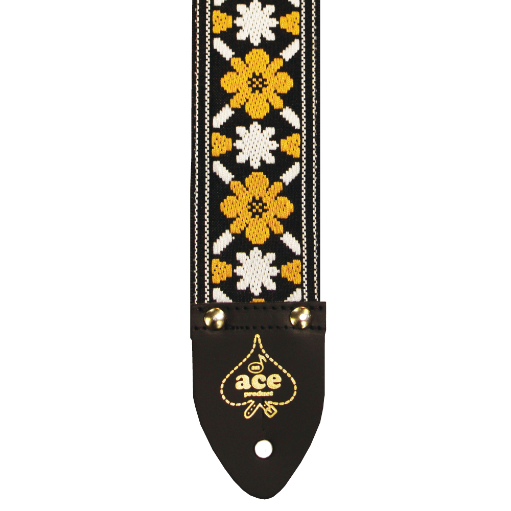 D'Andrea Ace Vintage Reissue Guitar Strap (ACE-5), Rooftop