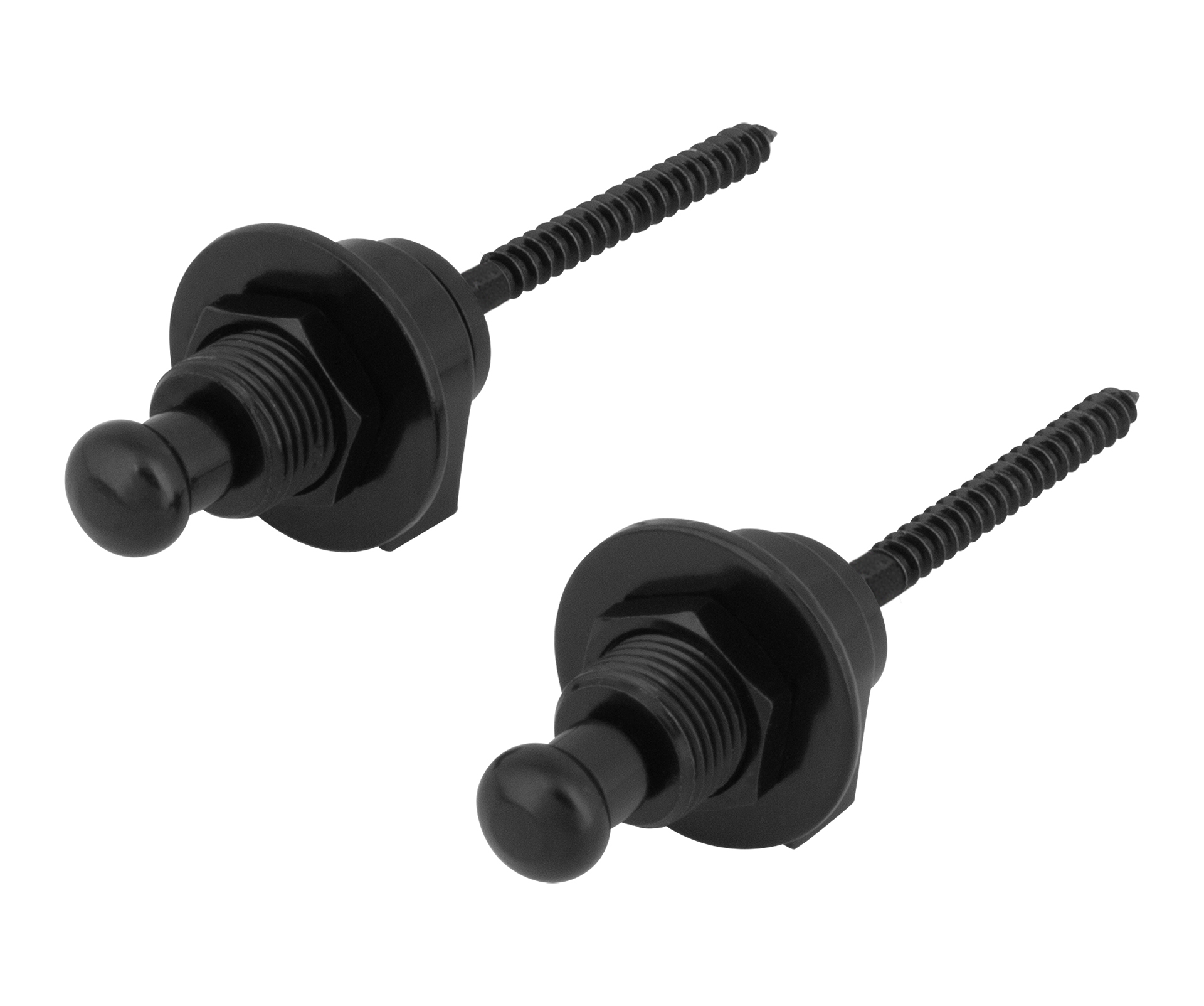 Framus & Warwick - S-Style Security Lock System, Set (2 pcs) - Black