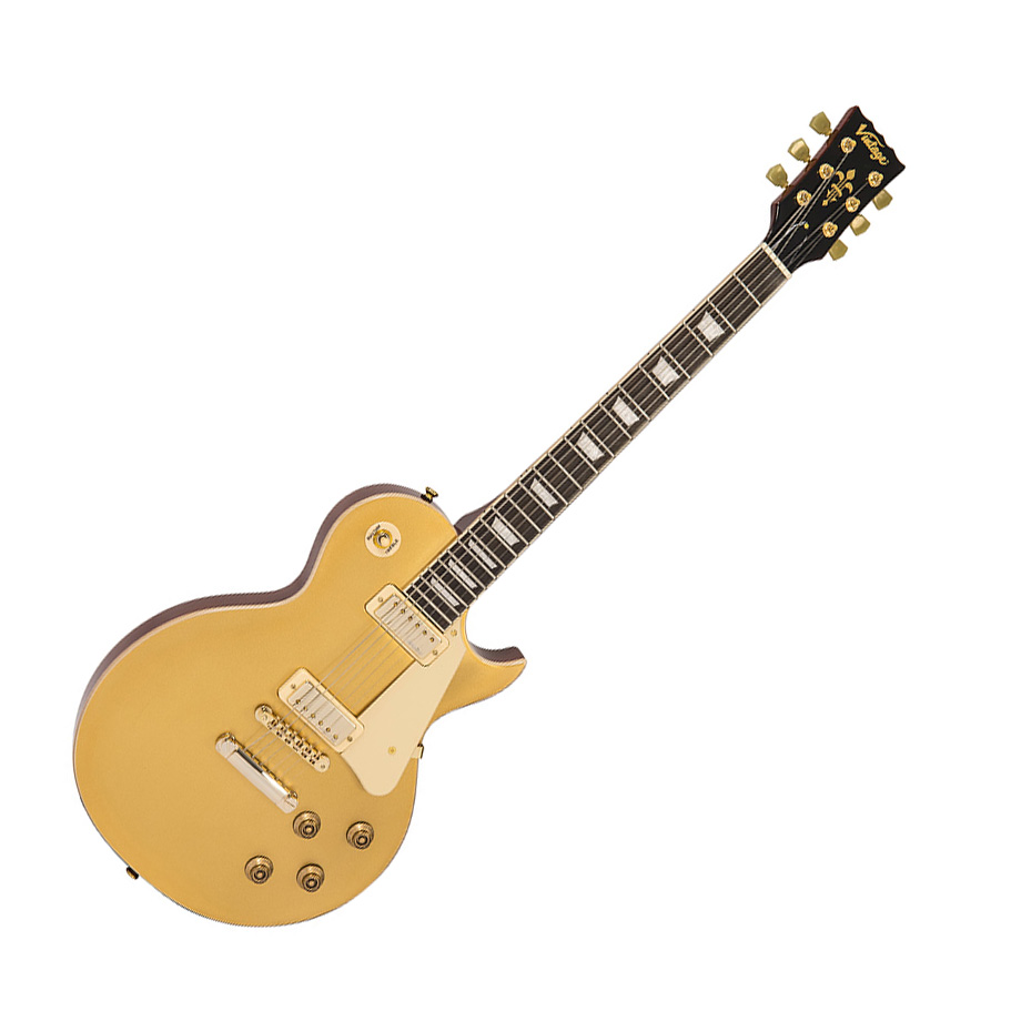 VINTAGE Reissued Series V100MGT E-Gitarre, Gold Top
