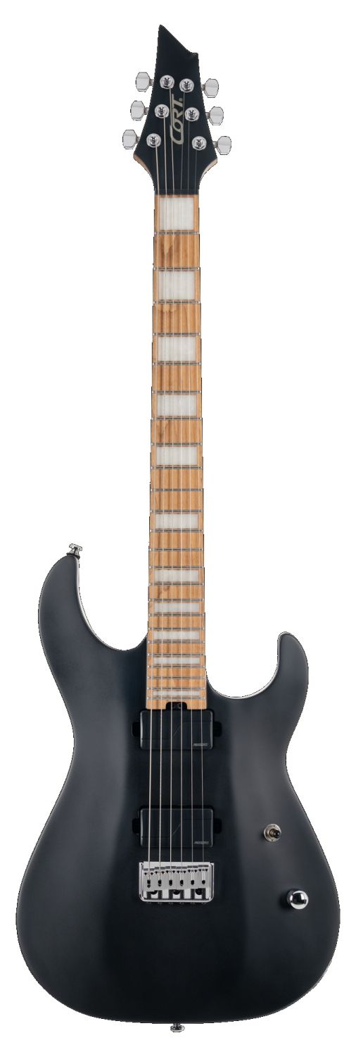 CORT E-Gitarre KX600 Infinite, Black Satin inkl. Tasche