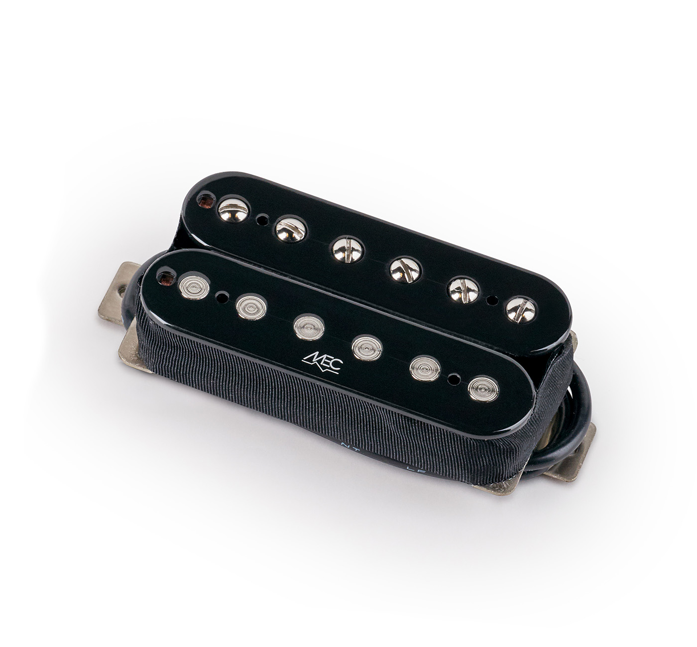 MEC Vintage Alnico II Humbucker Guitar Pickup, Open Bobbin, Neck - Black