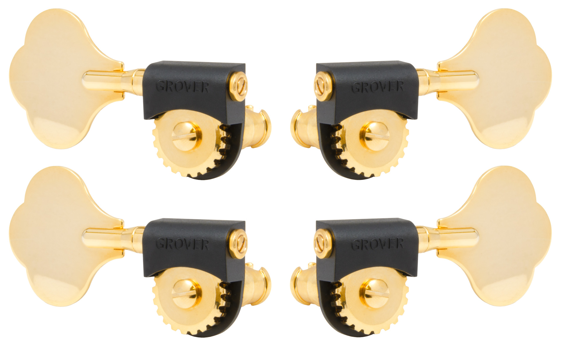 Grover 143G Lightweight Bass Machines - Bass Machine Heads, 2 + 2 - Gold