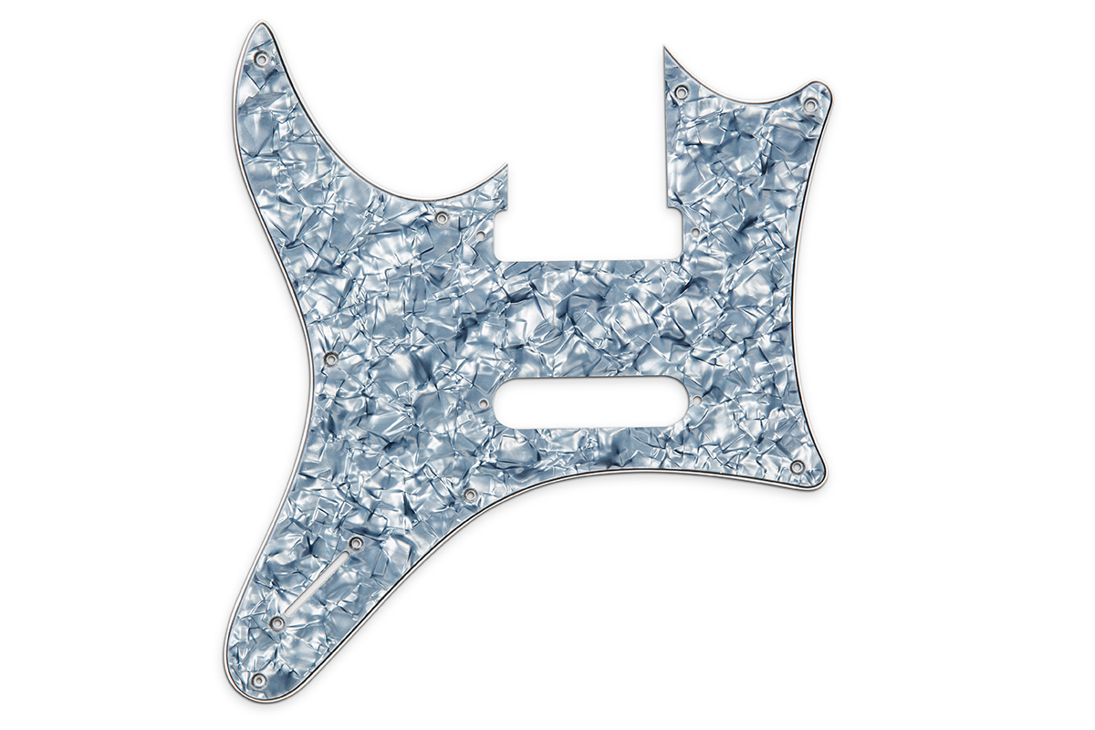 Pickguard for Framus Diablo, Black Mother of Pearl, Lefthand
