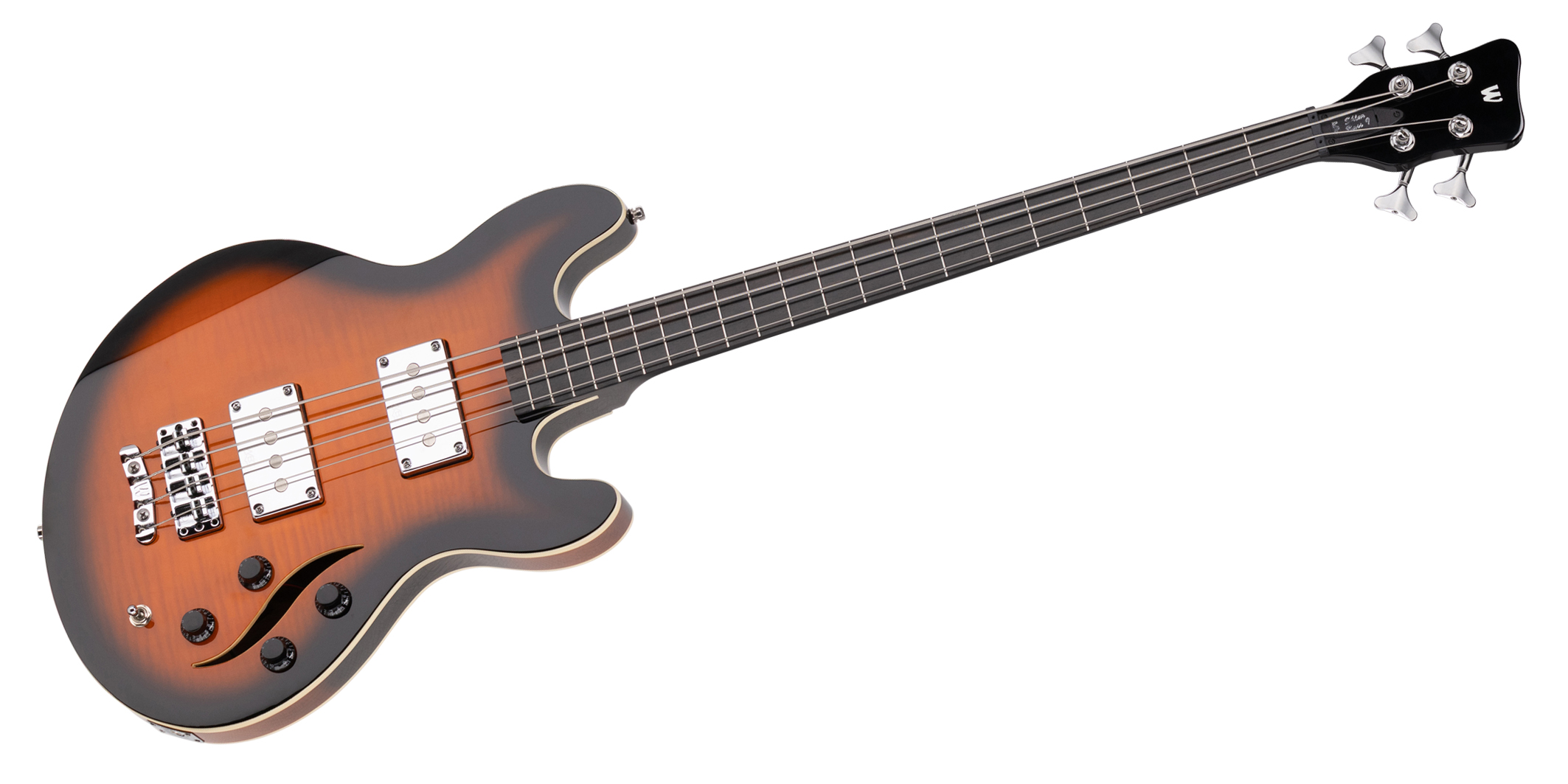 Warwick RockBass Artist Line SklarBass I, 4-String - Vintage Sunburst Transparent High Polish
