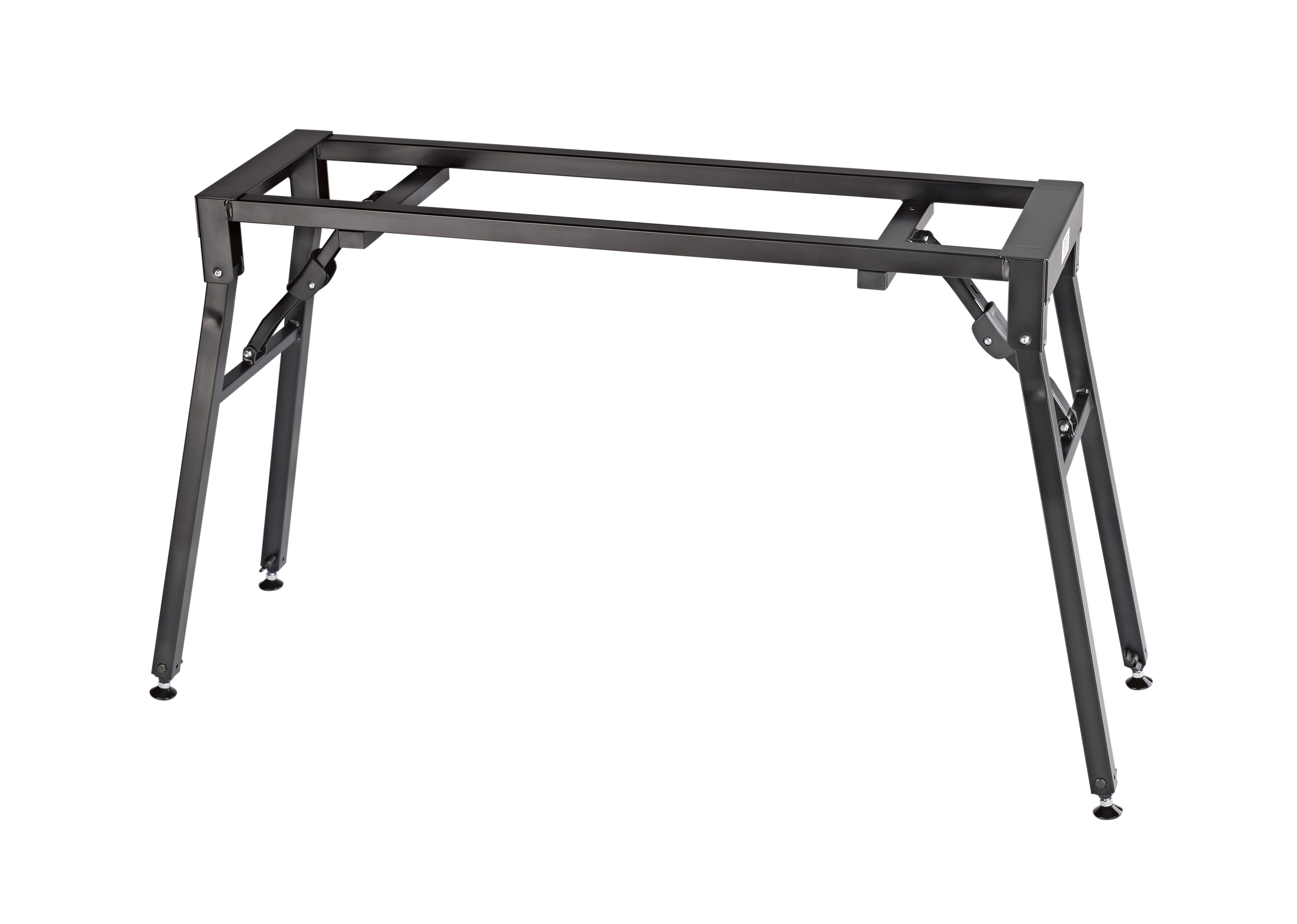 K&M 18953 Stagepiano Klapptisch, schwarz