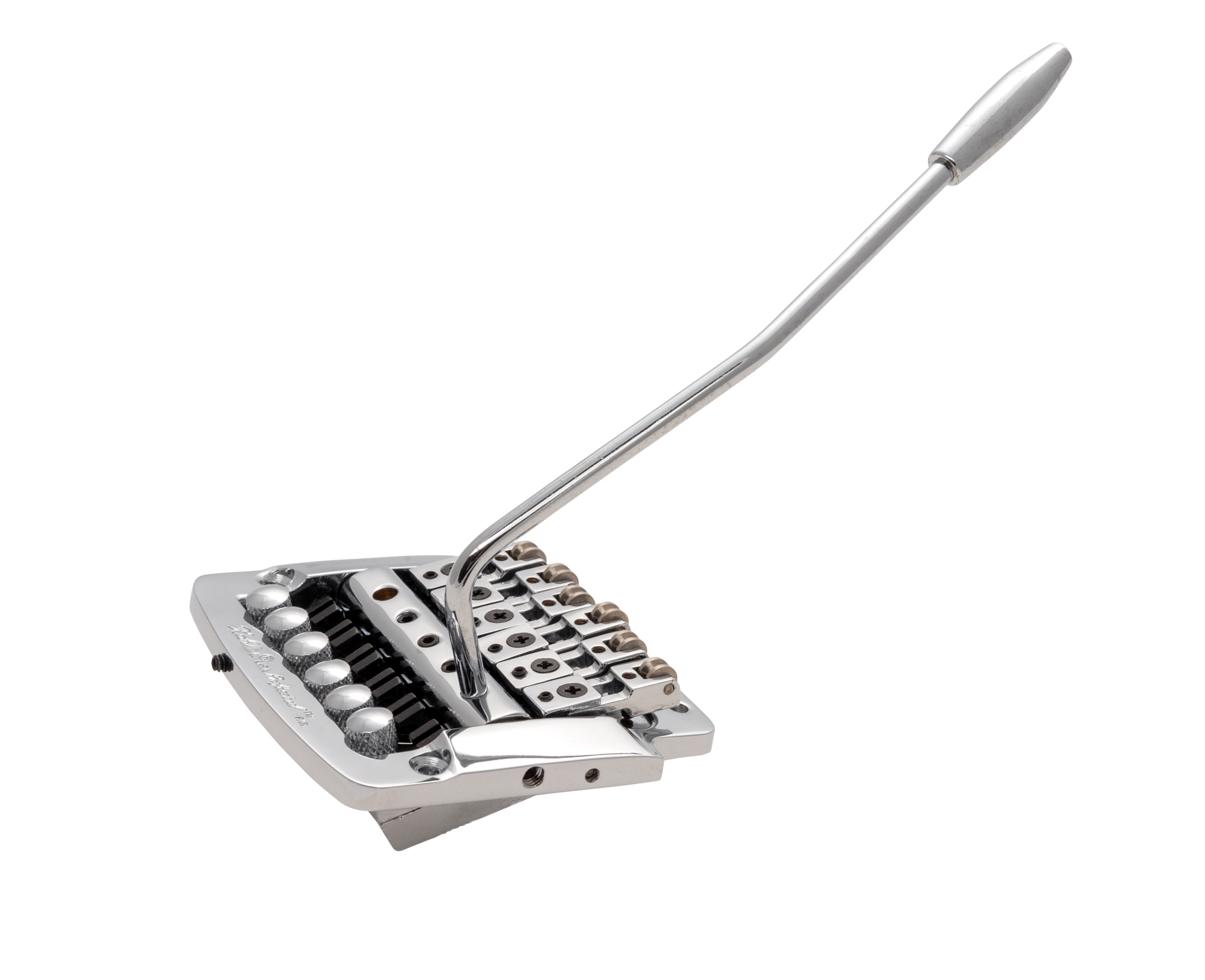 Kahler 2315 - Flat Mount Guitar Tremolo (Brass Cam / Steel Saddles) - Chrome