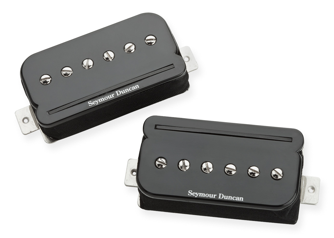 Seymour Duncan SHPR-1S - P-Rails Humbucker Set - Black