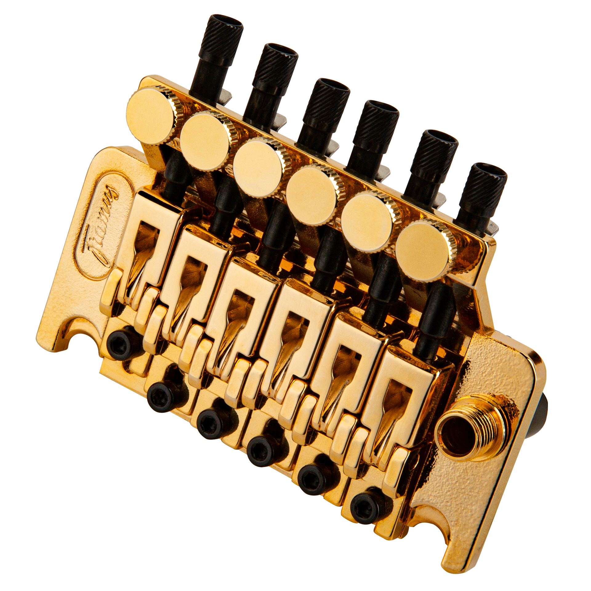 Framus Parts - Framus Licensed Floyd Rose Tremolo System, 6-String, Lefthand - Gold