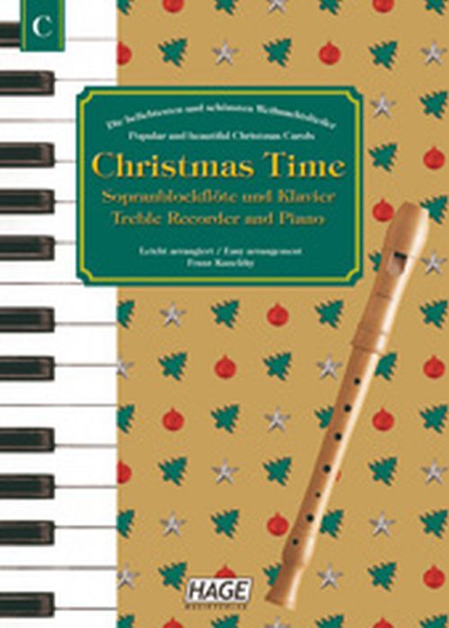 HAGE - Christmas Time - Sopranblockflöte und Klavier - EH 1095