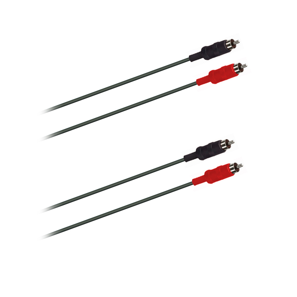 DREITEC 19211 Audiokabel 5m, 2x Cinch/2x Cinch