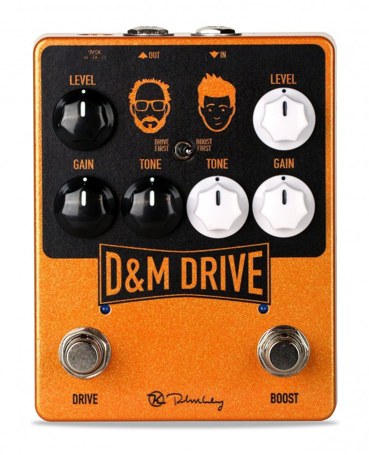 Keeley D&M Drive - Daniel Steinhardt & Mick Taylor (That Pedal Show) Signature Overdrive / Boost