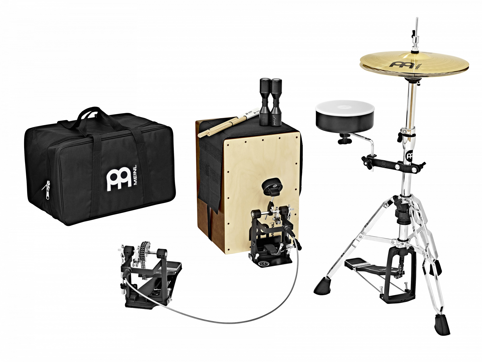 Meinl CAJ-DRUMSET Percussion Drum Set Series Cajon Drum Set