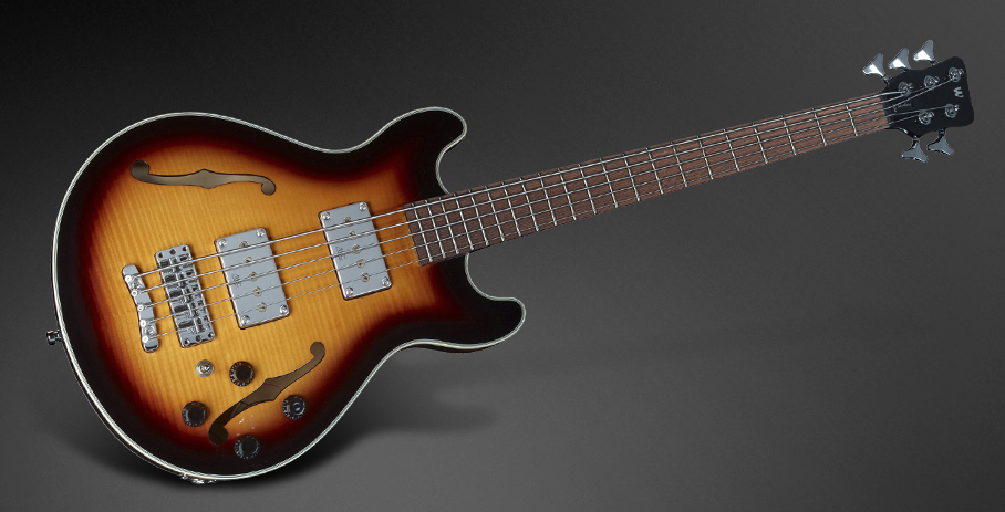 Warwick RockBass Star Bass, 5-String - Vintage Sunburst Transparent High Polish