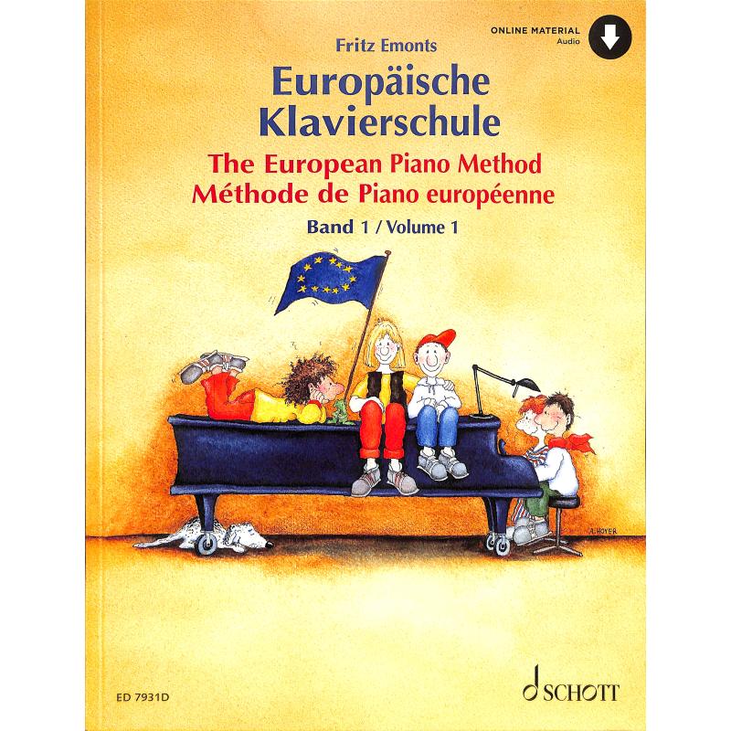Fritz Emonts: Europäische Klavierschule Bd. 1 - ED 7931D