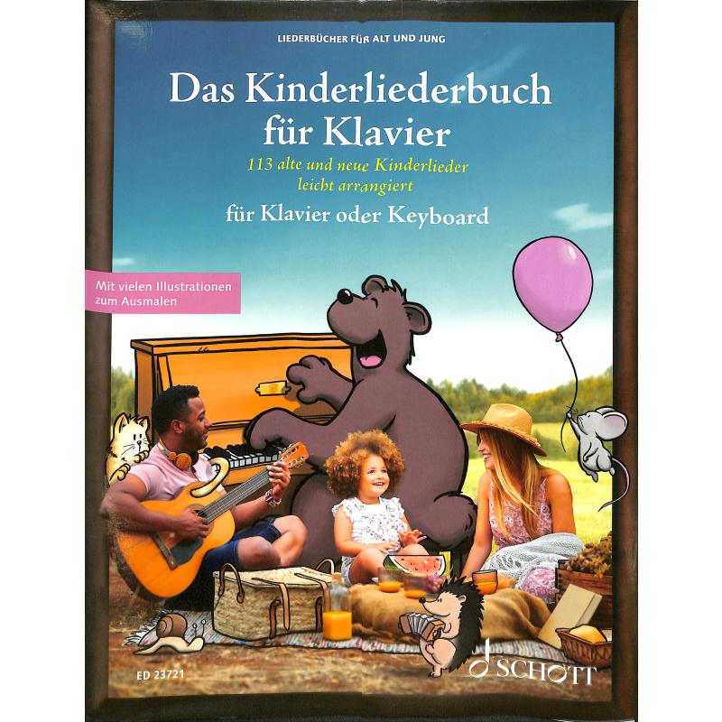 Müller: Das Kinderliederbuch für Klavier - ED 23721