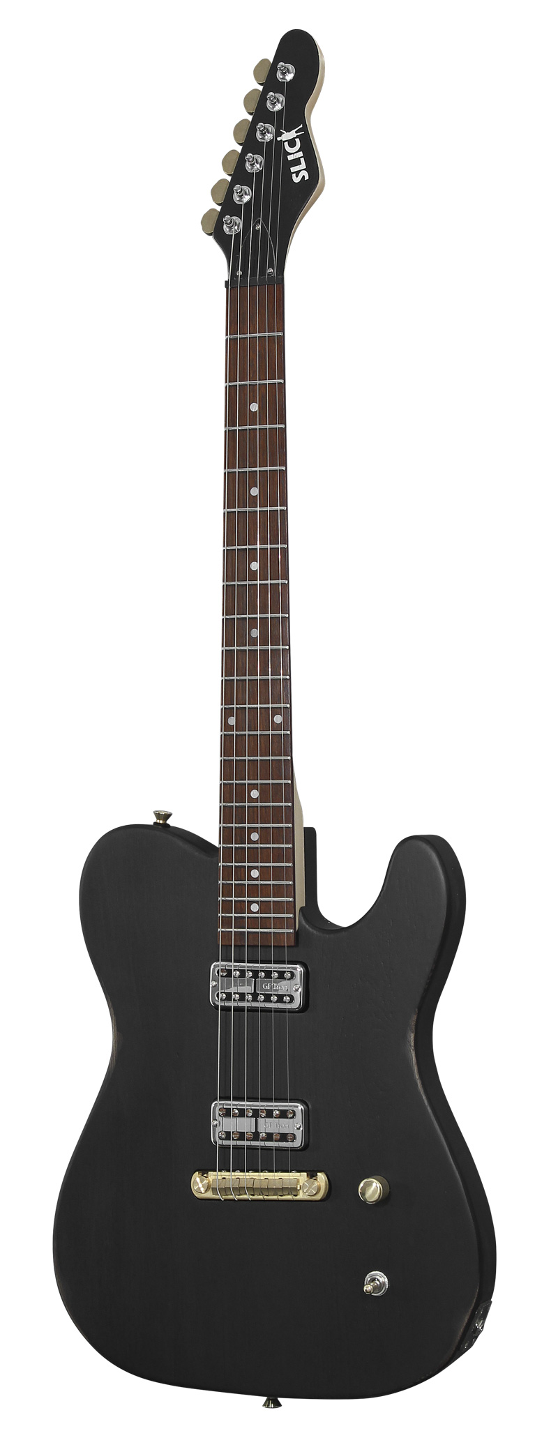 Slick SL 55 BK E-Gitarre T-Style Black