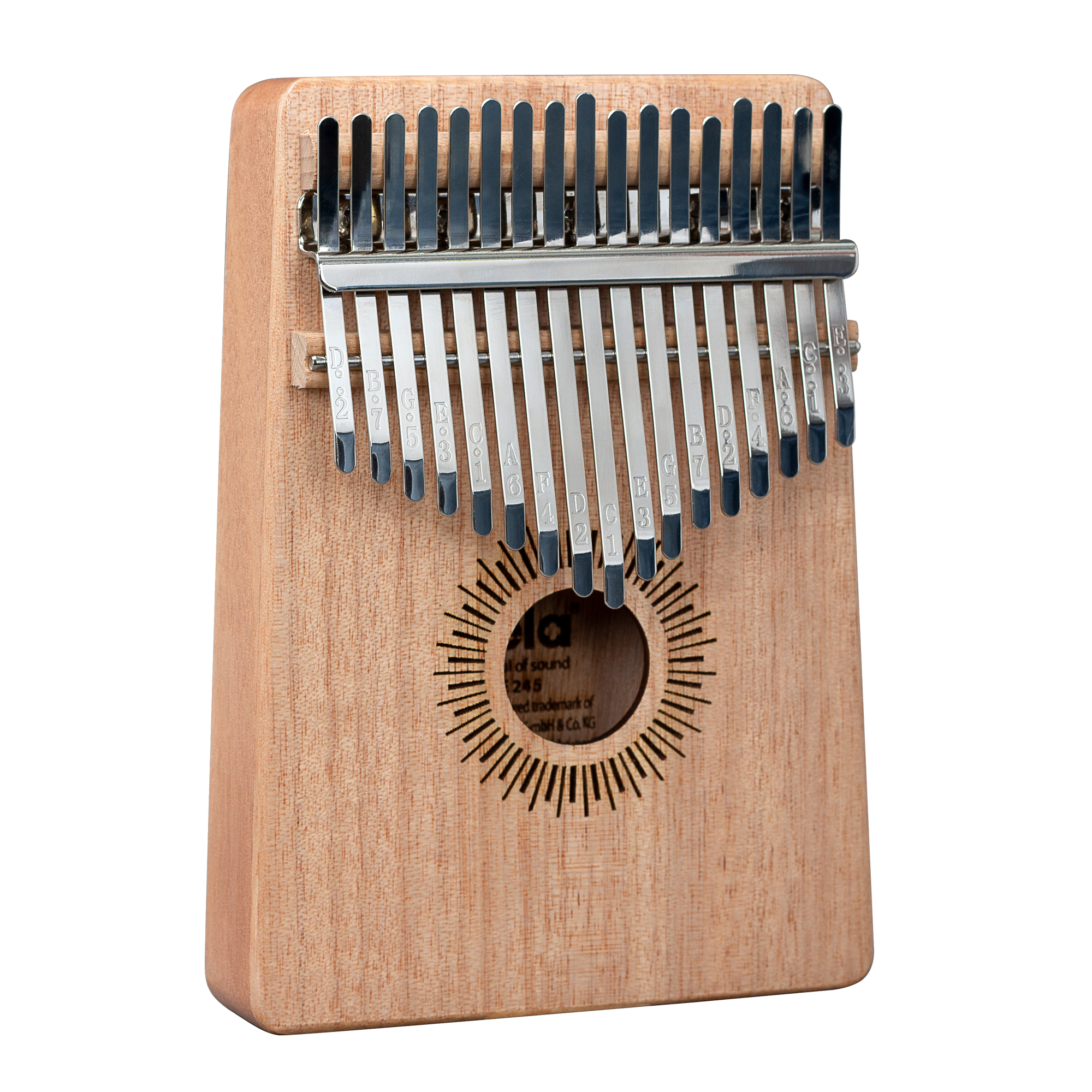SELA SE245 Sela Kalimba Mahagoni 17