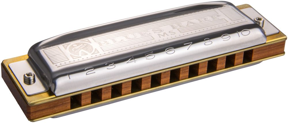 HOHNER Blues Harp MS Mundharmonika Small Box