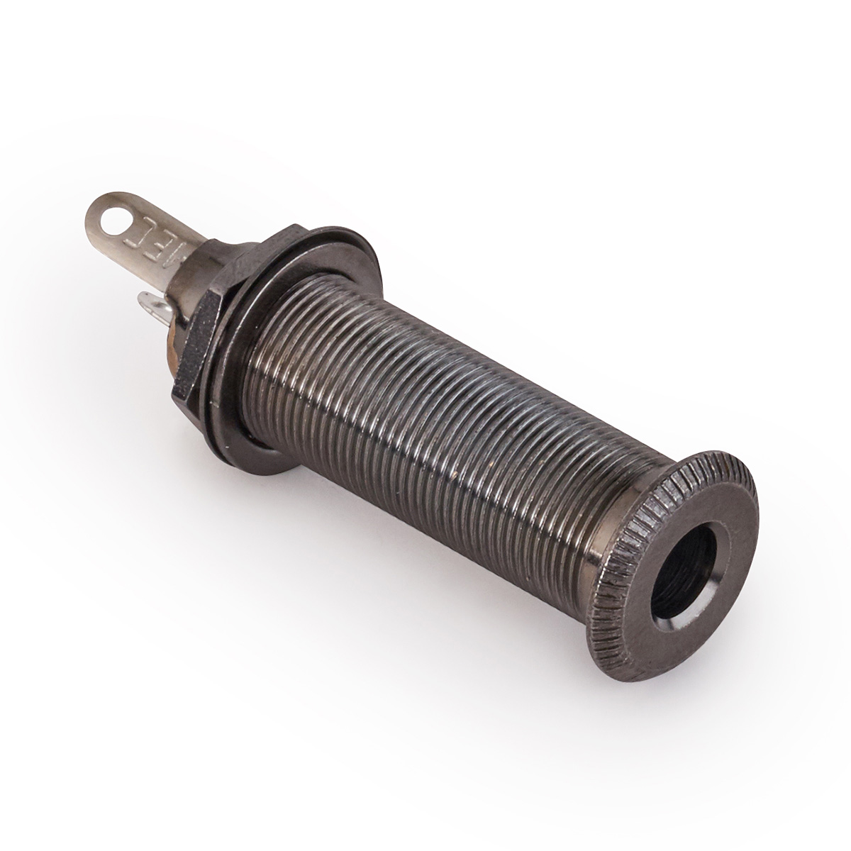 MEC Closed Stereo Jack Socket, for Mounting in Instrument Sides - Black