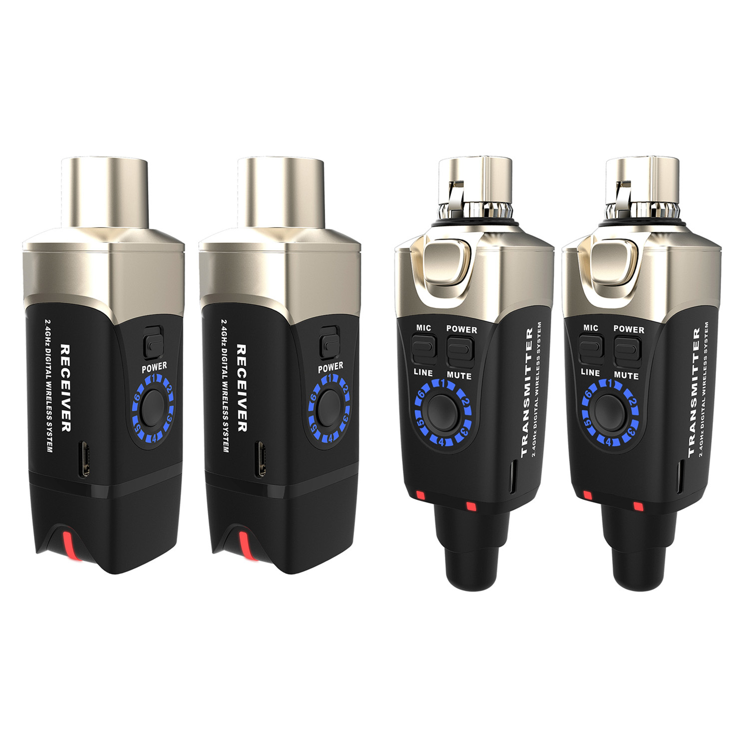 XVive U3D Dual Wireless System for PA/DJ Systems