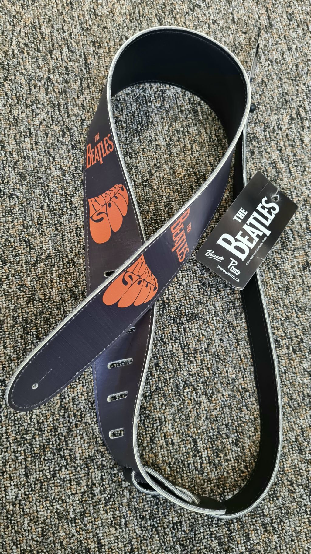 Perri's P25TB-6078 The Beatles Gitarrengurt Leder