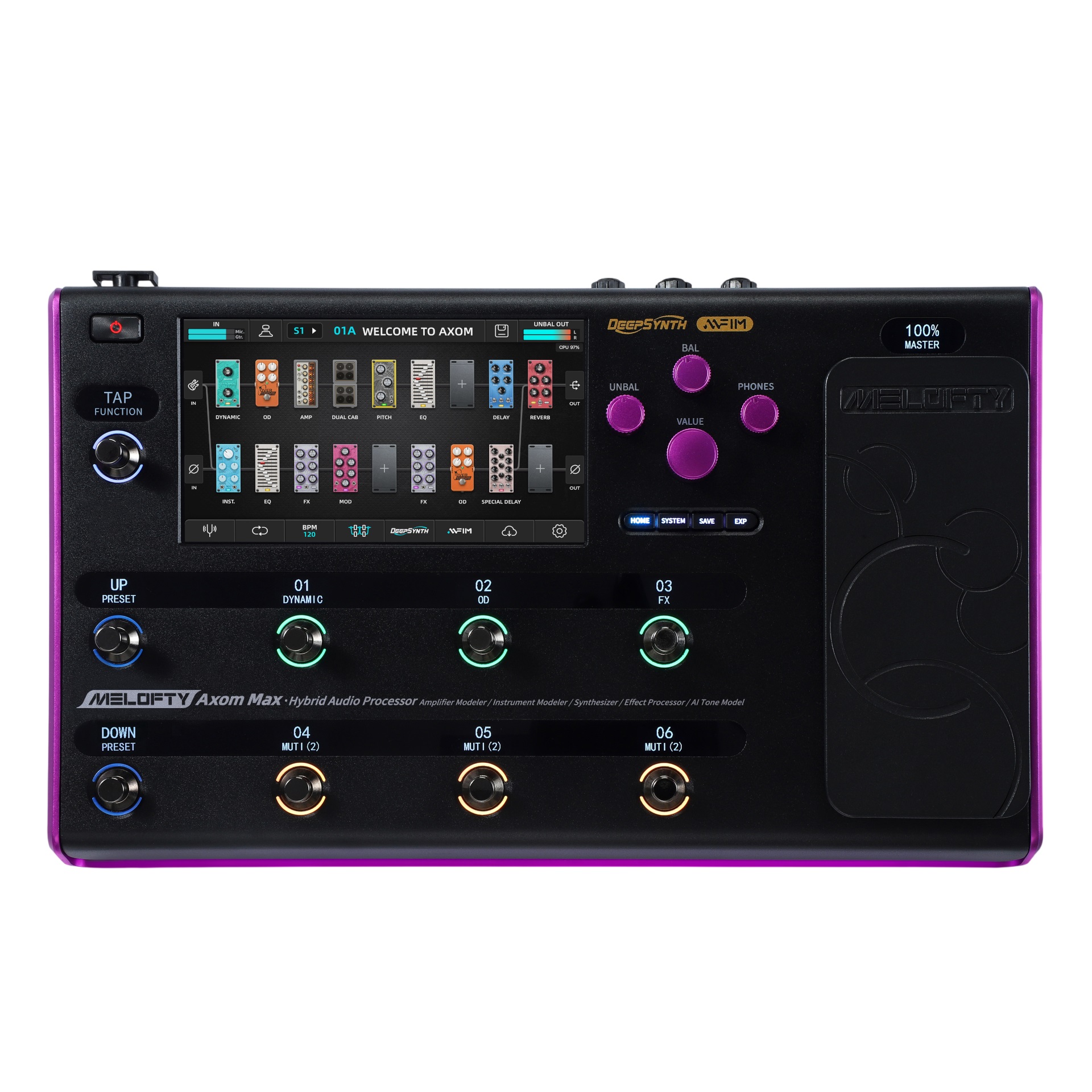 MELOFTY Axom Max Hybrid Audio Processor