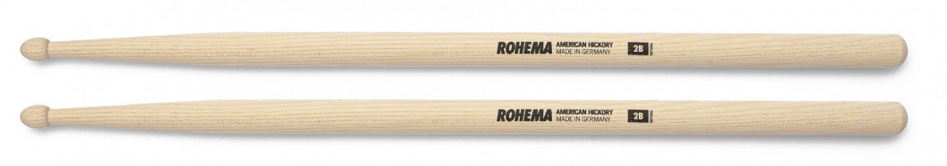 Rohema 2B Natural Drumsticks