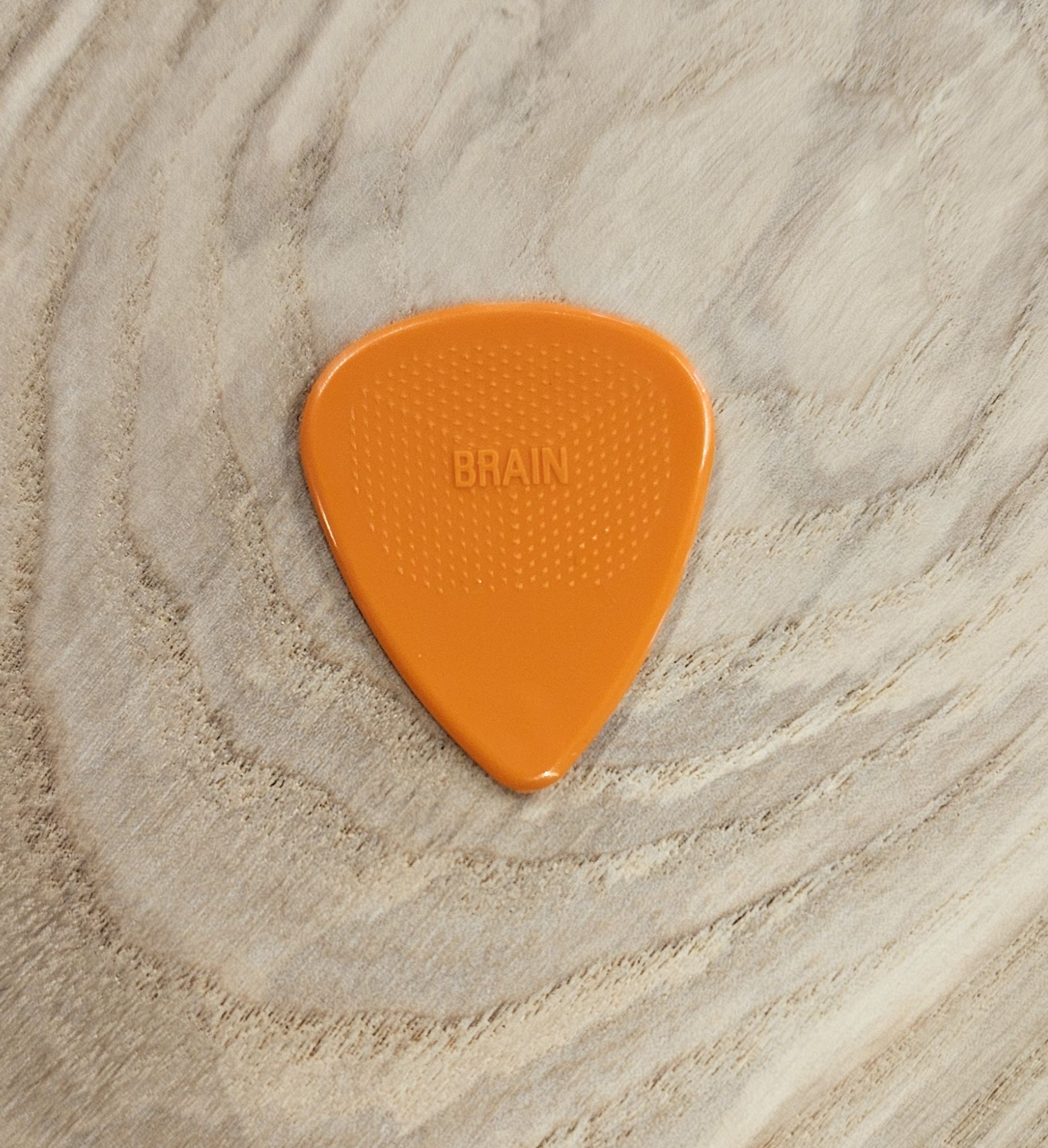 D'Andrea Snarling Dog Brain Picks - 351 Shape (TSDB351 1.14), 1.14 mm, Orange