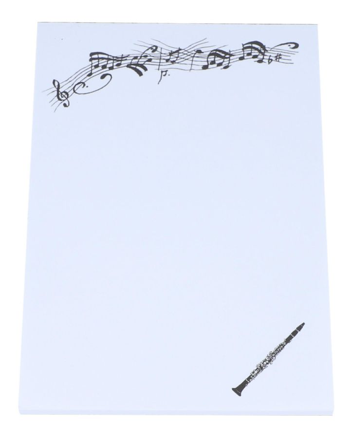 Notizblock Klarinette A6