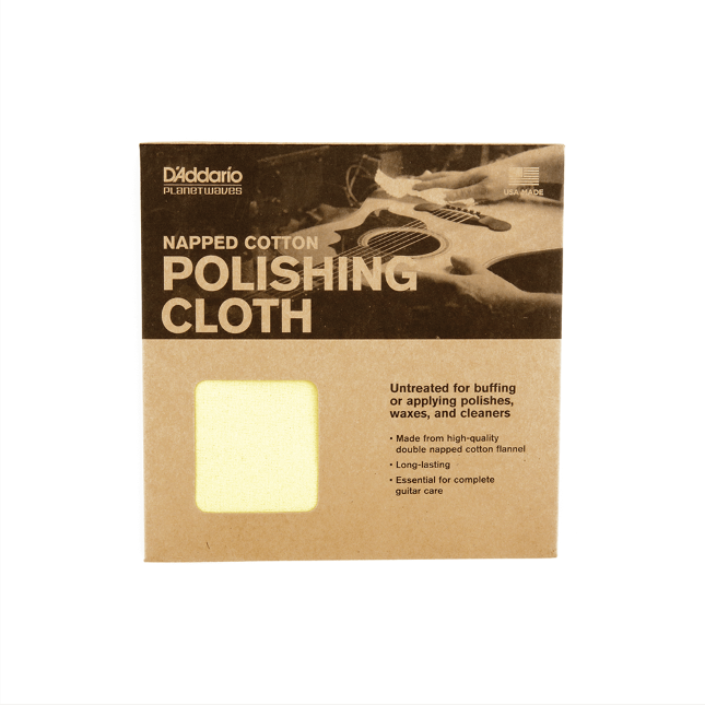 D'Addario PWPC2 unbehandeltes Poliertuch