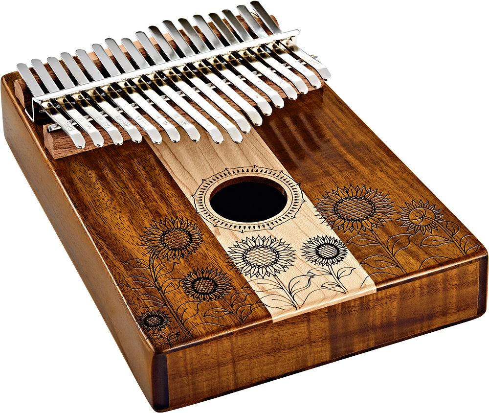 Meinl KL1706H Sonic Energy Sound Hole Kalimba, 17 Töne, Ahorn + Akazie