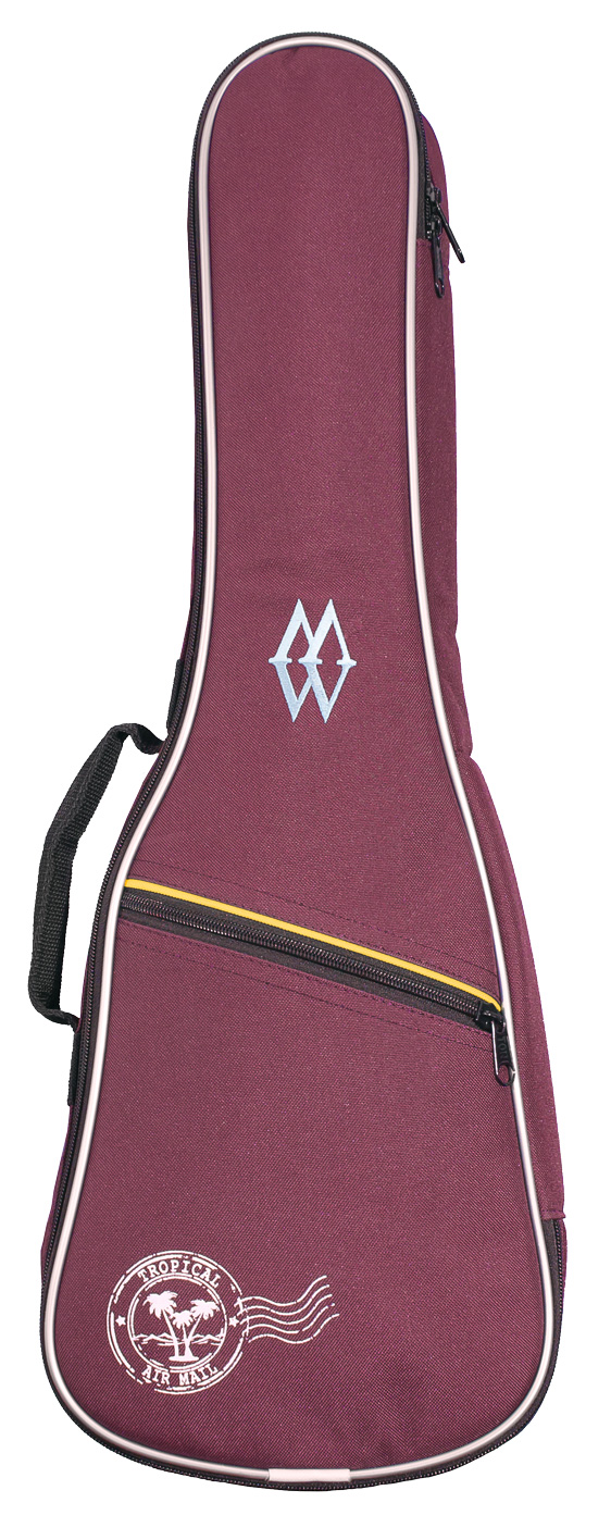 MW Gigbag Ukulele Konzert Economy - rot