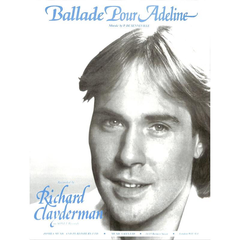 Richard Clayderman: Ballade pour Adeline - Noten Klavier