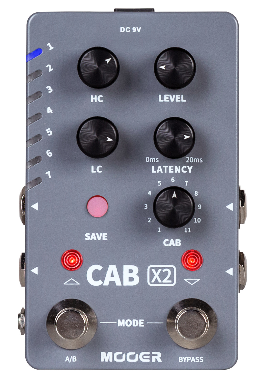 Mooer Cab X2 - Stereo Cabinet Simulator Pedal