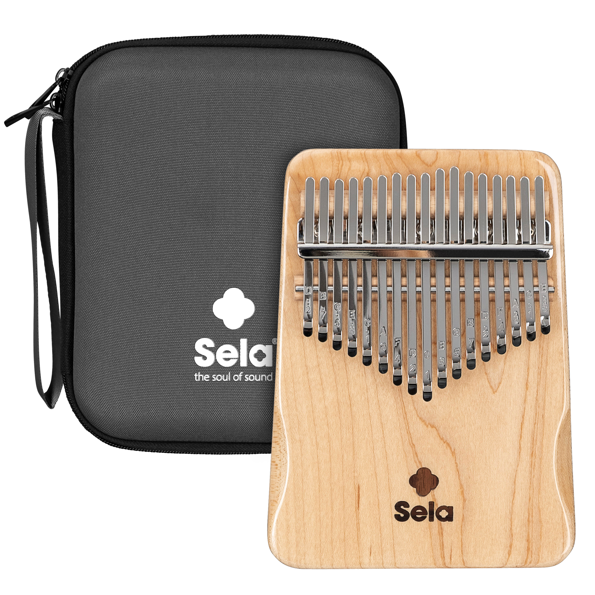 SELA SEKL17MS Kalimba 17 Solid Maple -  Ahorn