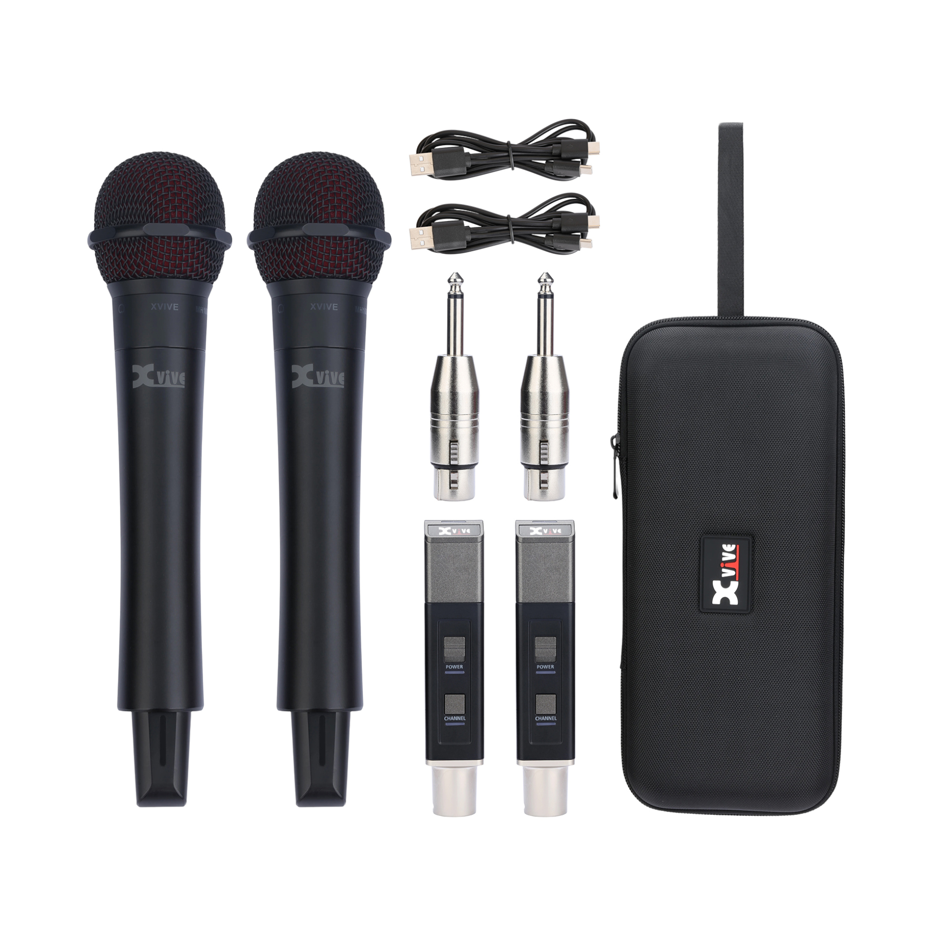 XVive M5D Dual Handheld Microphone Wireless system