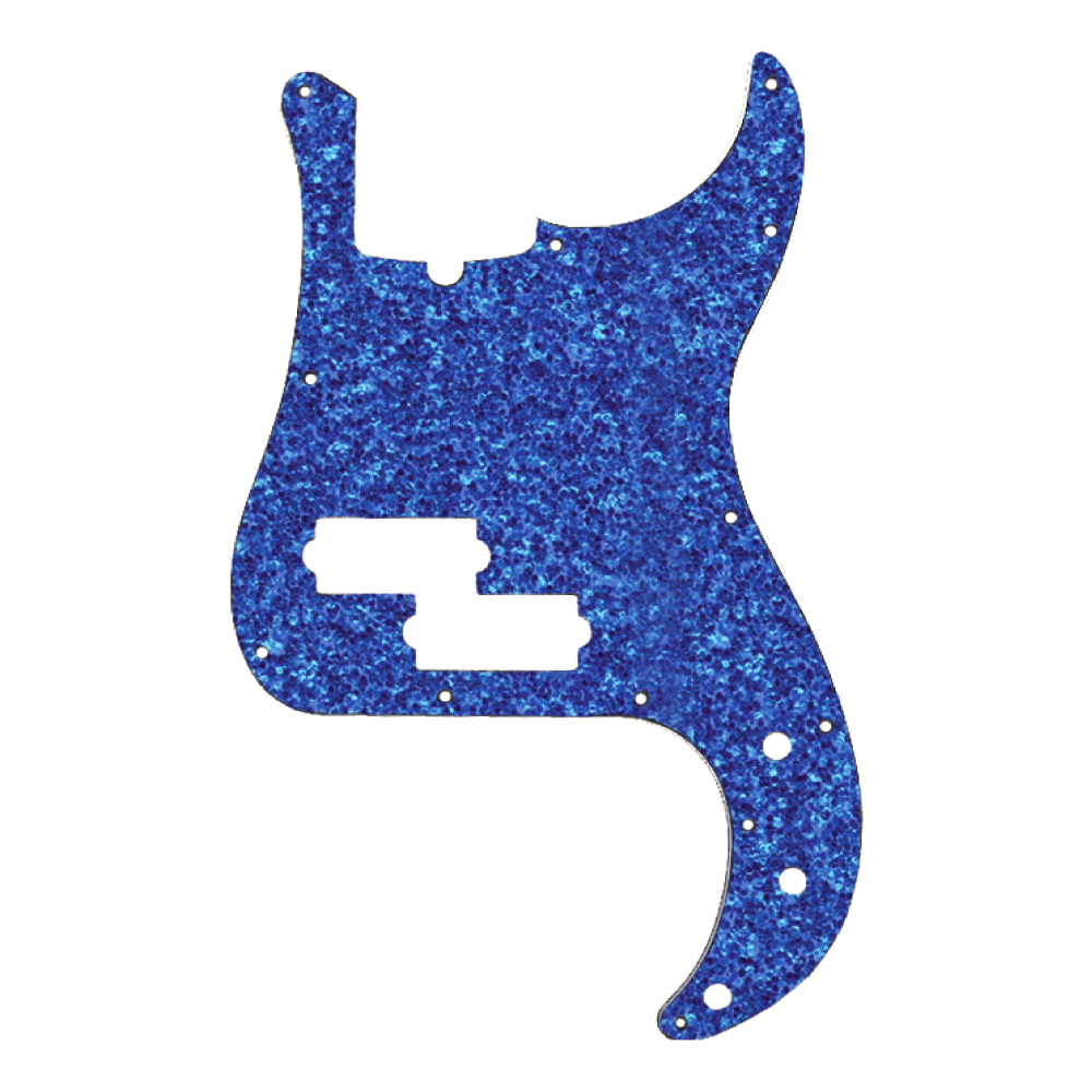 D'Andrea P-Bass Pickguard (DPP PB BLS), Blue Sparkle