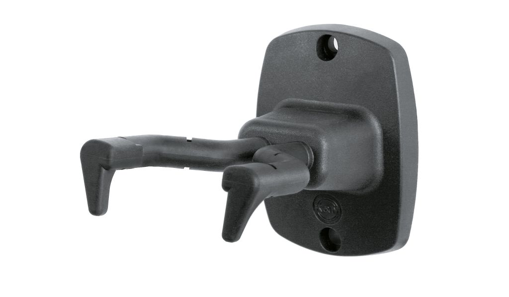 K&M 16240 Gitarren-Wandhalter schwarz