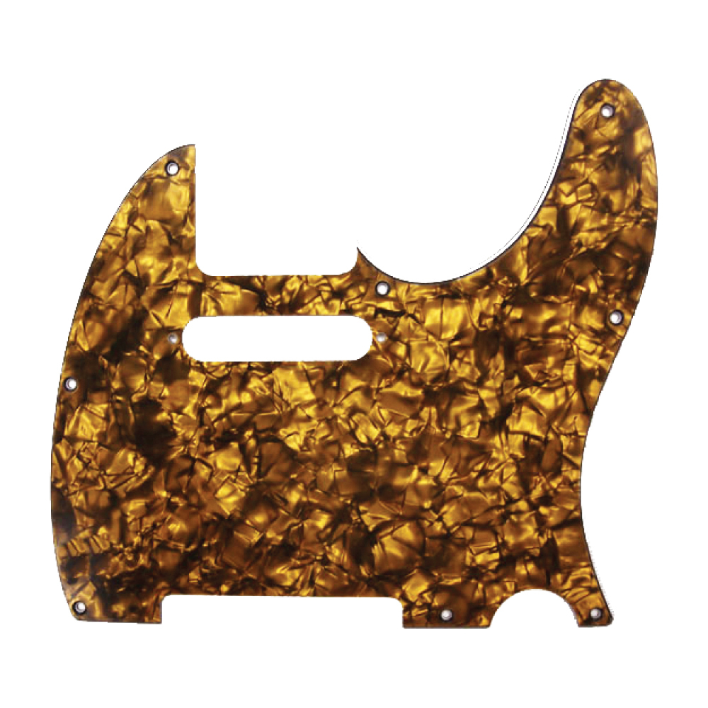 D'Andrea T-Style Pickguard (DPP TL GOP), Gold Pearl