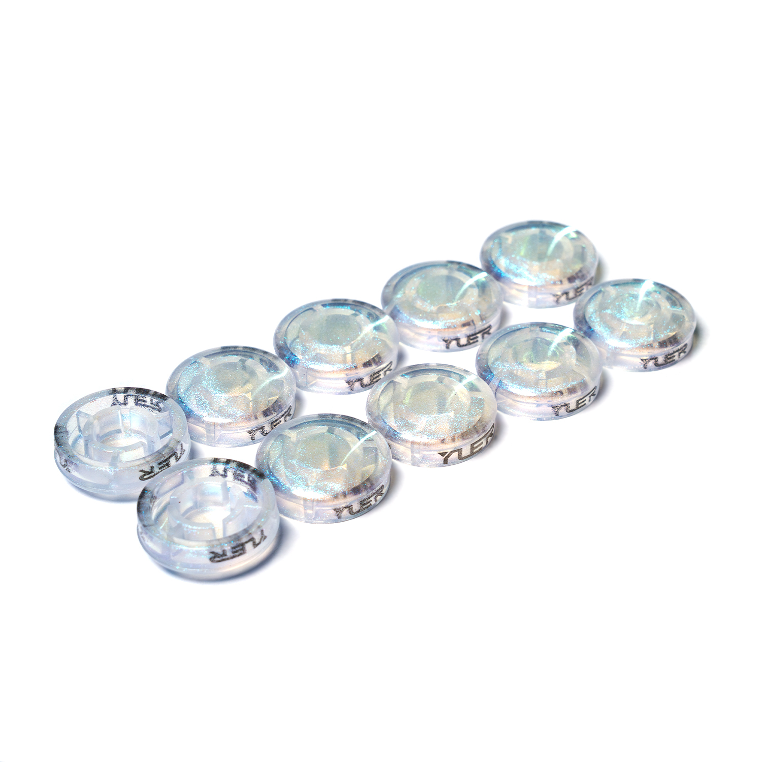Yuer Footswitch Toppers, 10 pcs.
