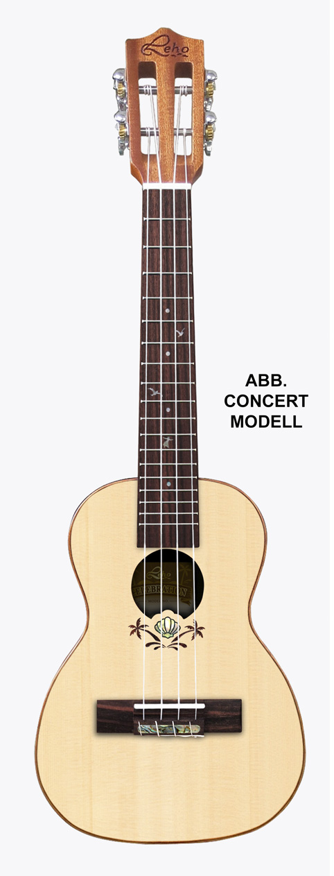 Leho LHUT-SSM-CEL Celebration Tenor Ukulele inkl. Gigbag