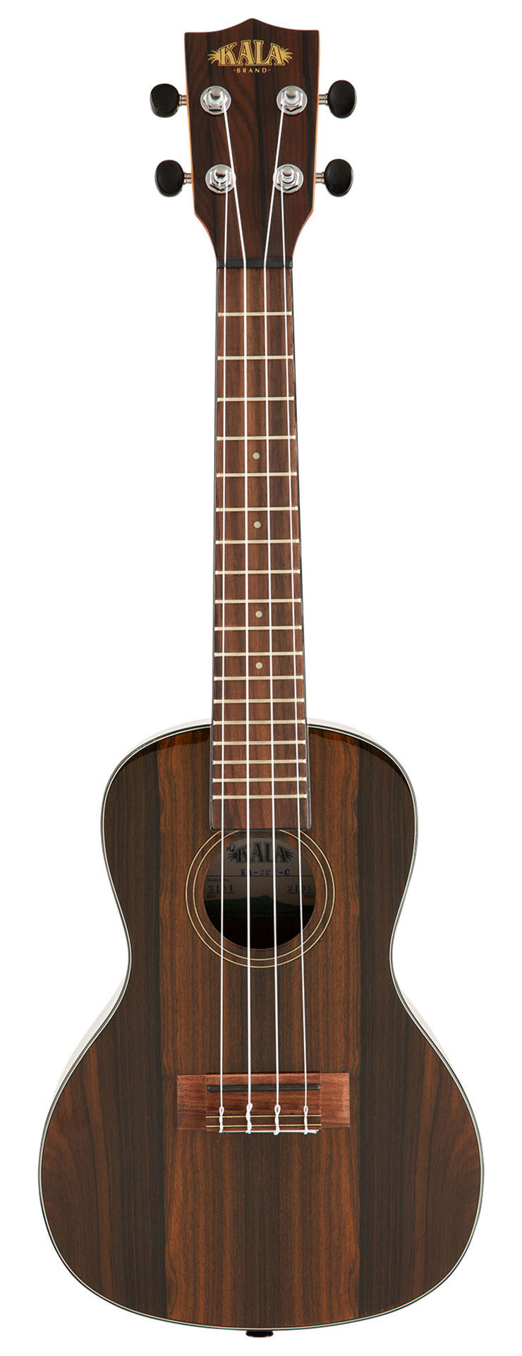 KALA KA-ZCT-C - Ziricote Concert Ukulele, with Bag (UB-C)