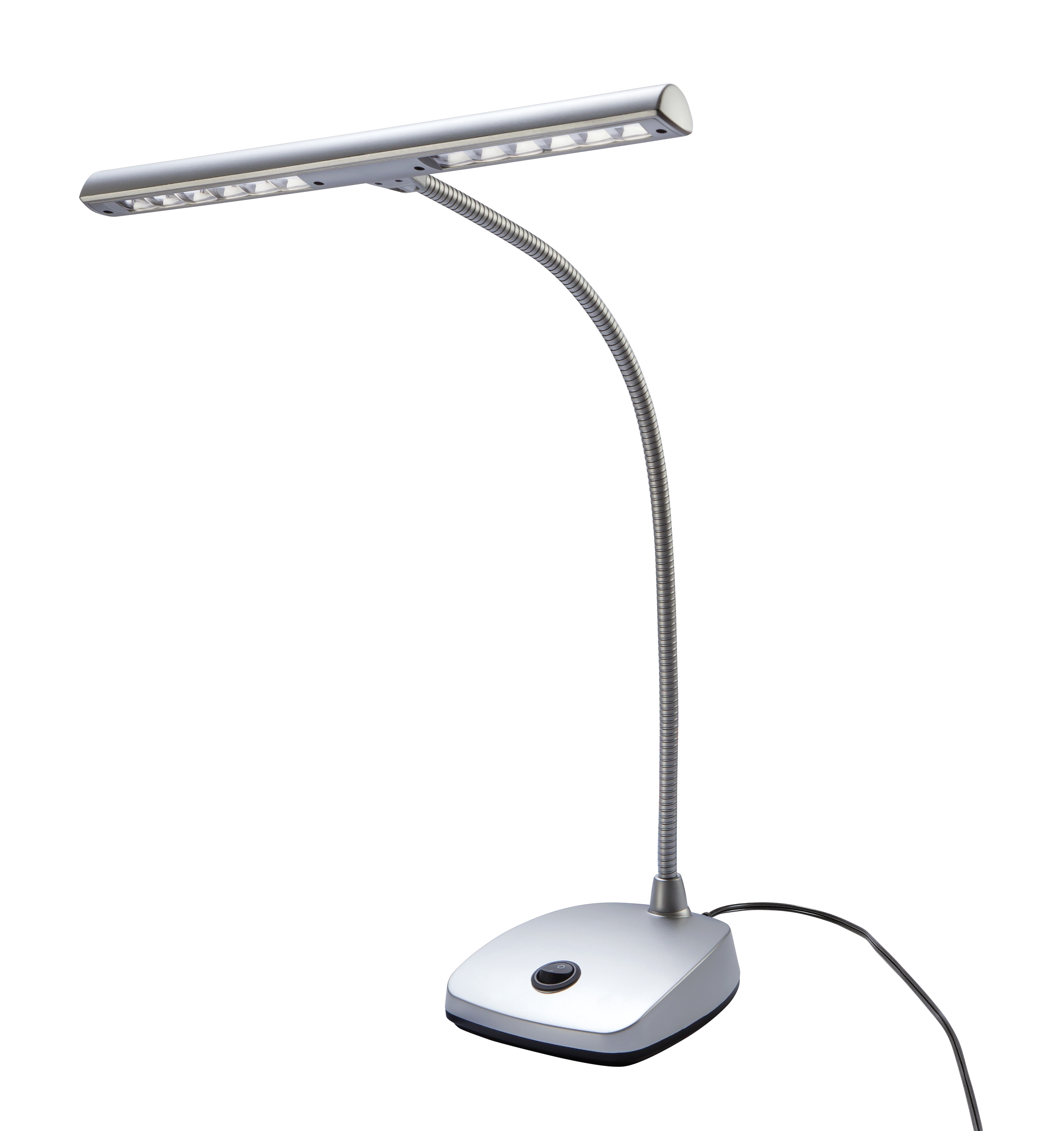 K&M 12297 LED Pianoleuchte, silber