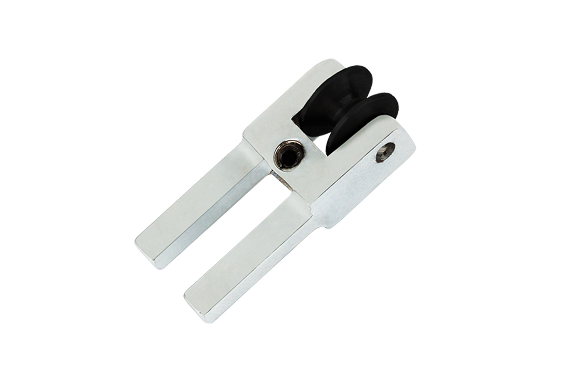 Kahler Guitar Saddle Fork - Wide Teflon Roller, Bright Chrome